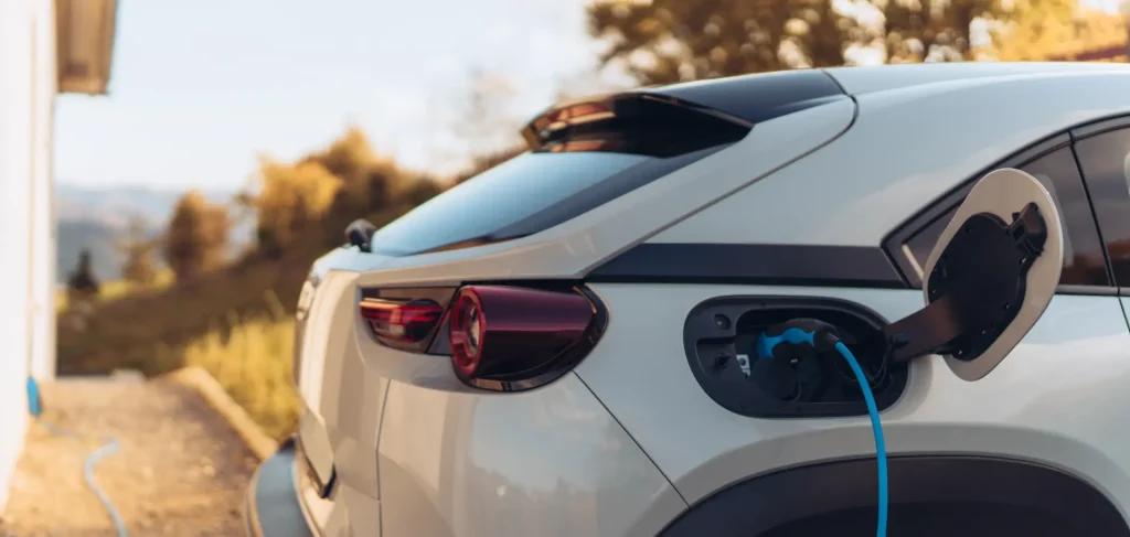 Pool Car Charging with Priority Queuing
